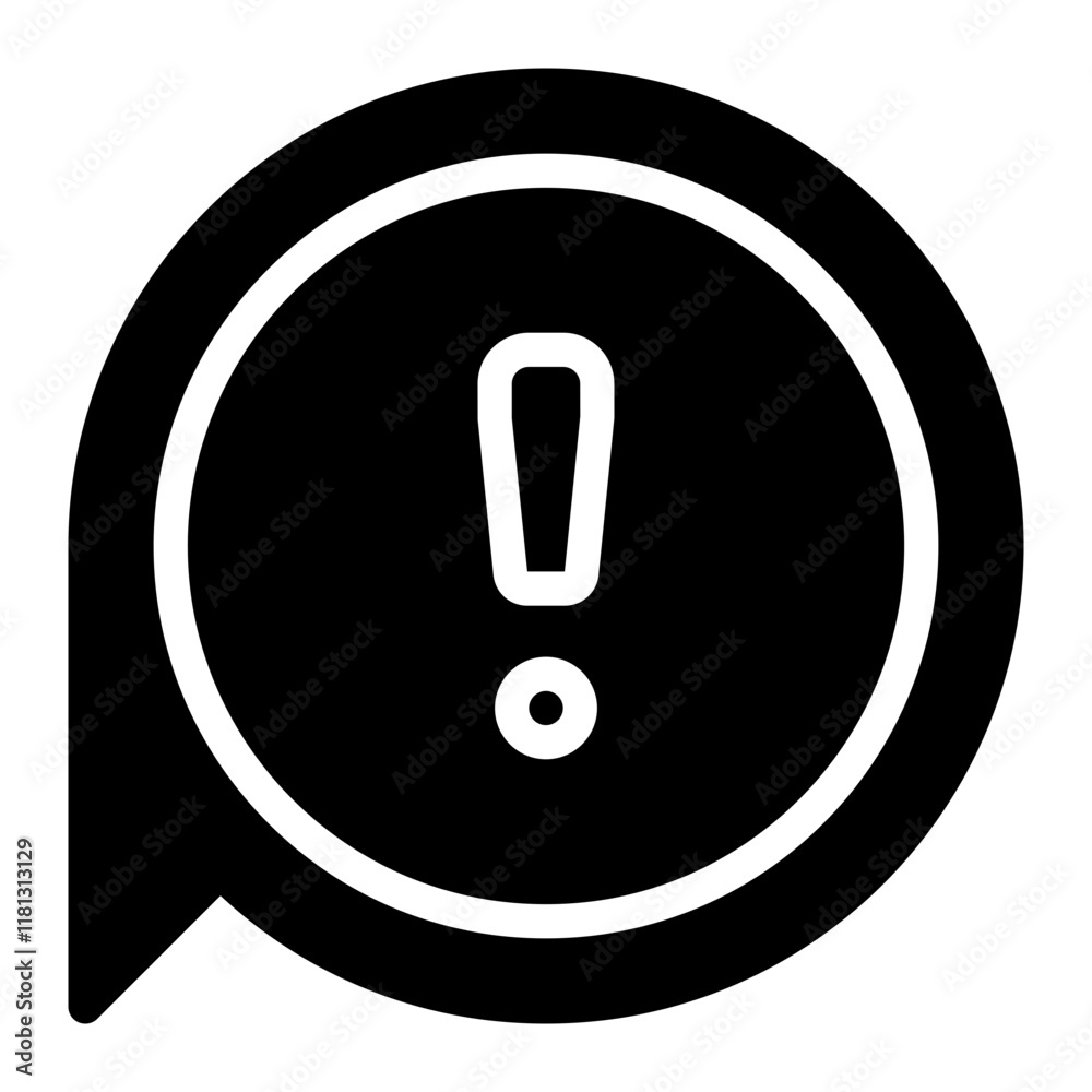 chat box glyph icon