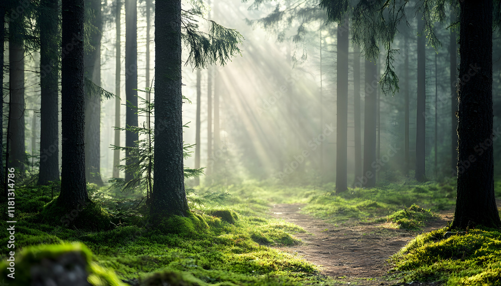 Obraz premium Elegant white paneled wall with herringbone wooden flooring for architectural designs -