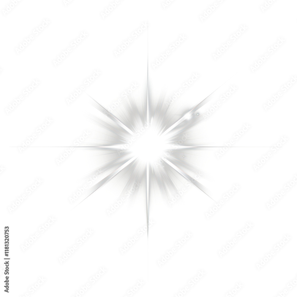 Fototapeta premium PNG A glowing light effect background flare black.