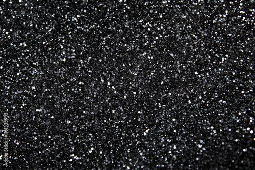 Wallpaper Mural Shimmering Black and White Glitter: A Glitz and Glamorous Backdrop Torontodigital.ca
