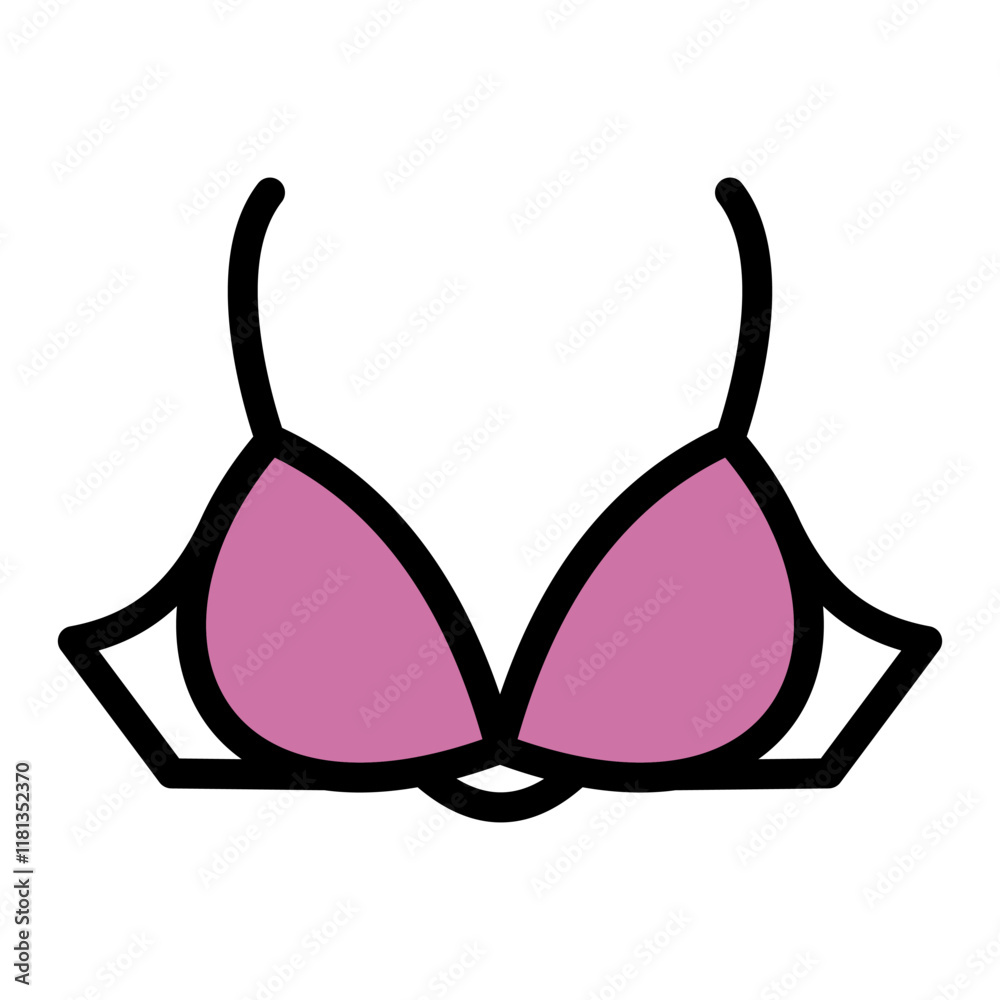 Underwear Bra icon design vector template Underwear Bra icon design vector template