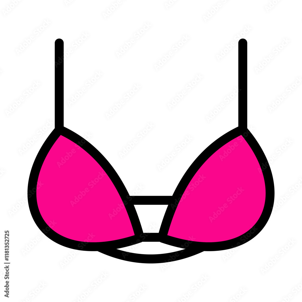 Underwear Bra icon design vector template Underwear Bra icon design vector template