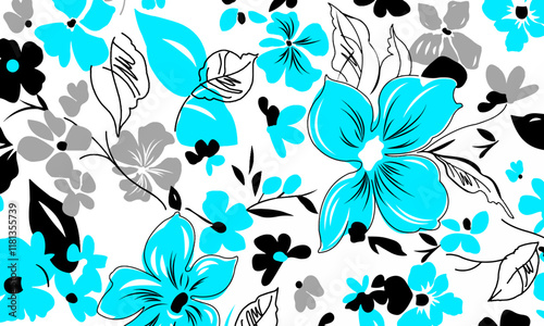 Abstract Flower background suitable for home decore and wallpaper purpose
