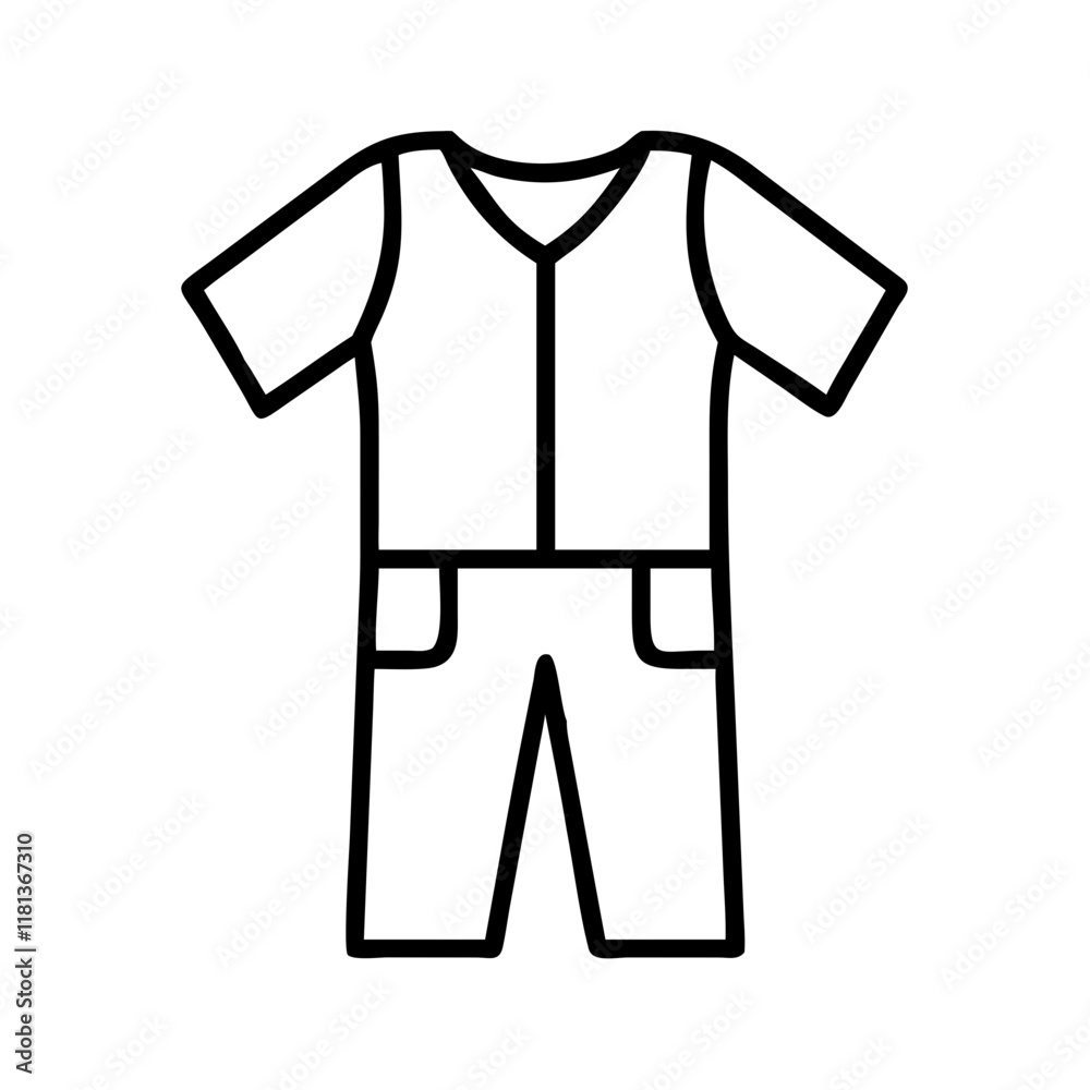 jumpsuit icon, dress line art, dress vector - simple black line art icon of jumpsuit perfect for logos, and dress-themed designs. jumpsuit icon, dress line art, dress vector - simple black line art icon of jumpsuit perfect for logos, and dress-themed designs.