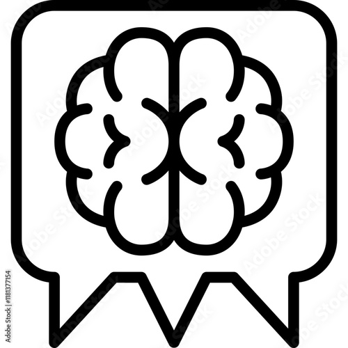 talking line icon