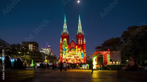 Christmas At St Mary’s Cathedral, Sydney, NSW, Australia 13-12-24