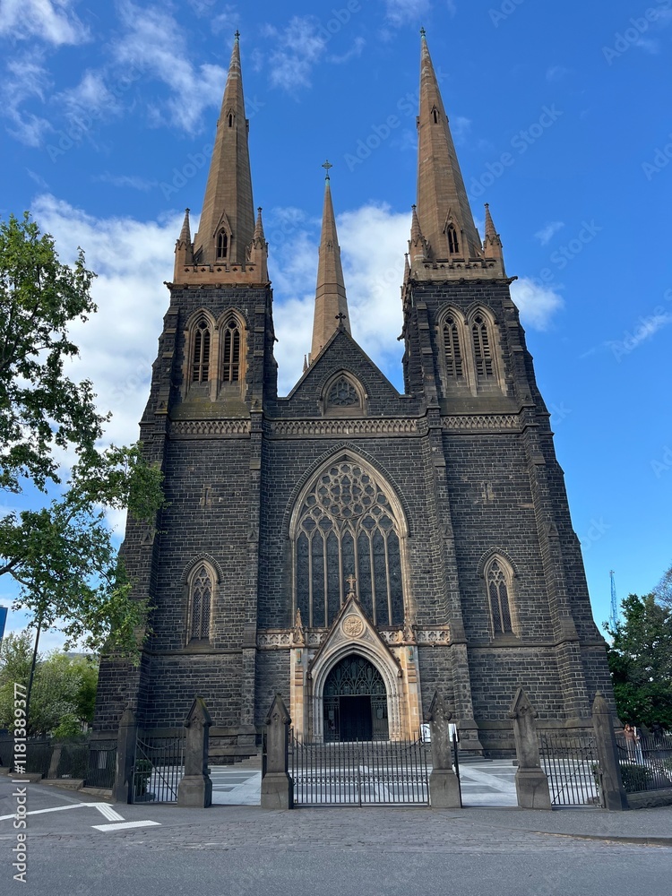 St Patrick's Cathedral in Melbourne, Victoria, Australia St Patrick's Cathedral in Melbourne, Victoria, Australia
