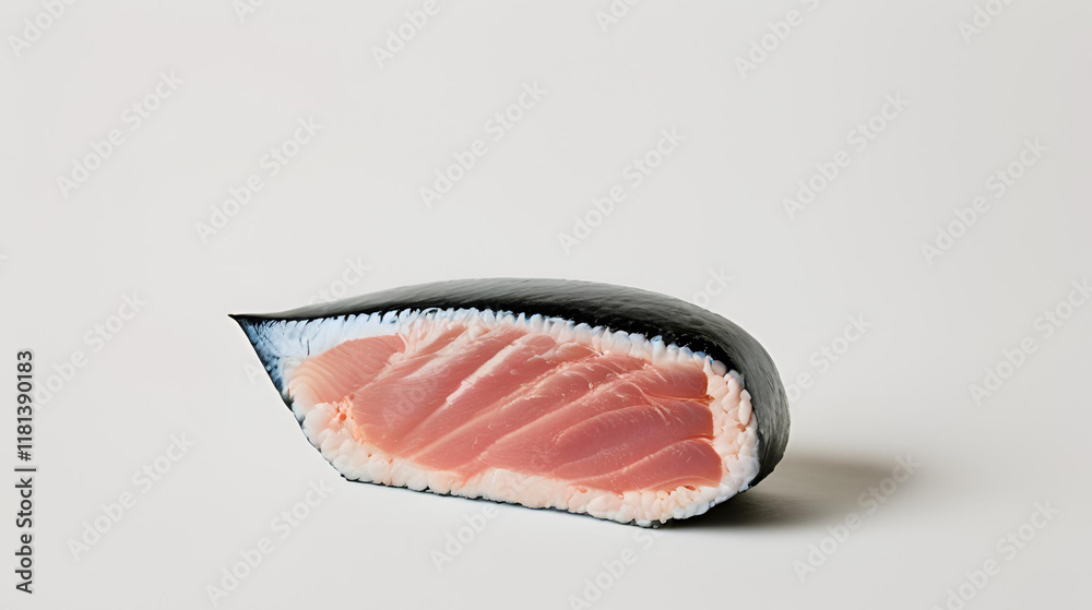 Tuna isolated on white background Tuna isolated on white background