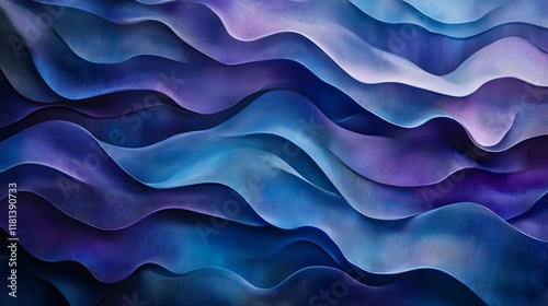 Colorful abstract wave background design with ocean-inspired patterns and curves