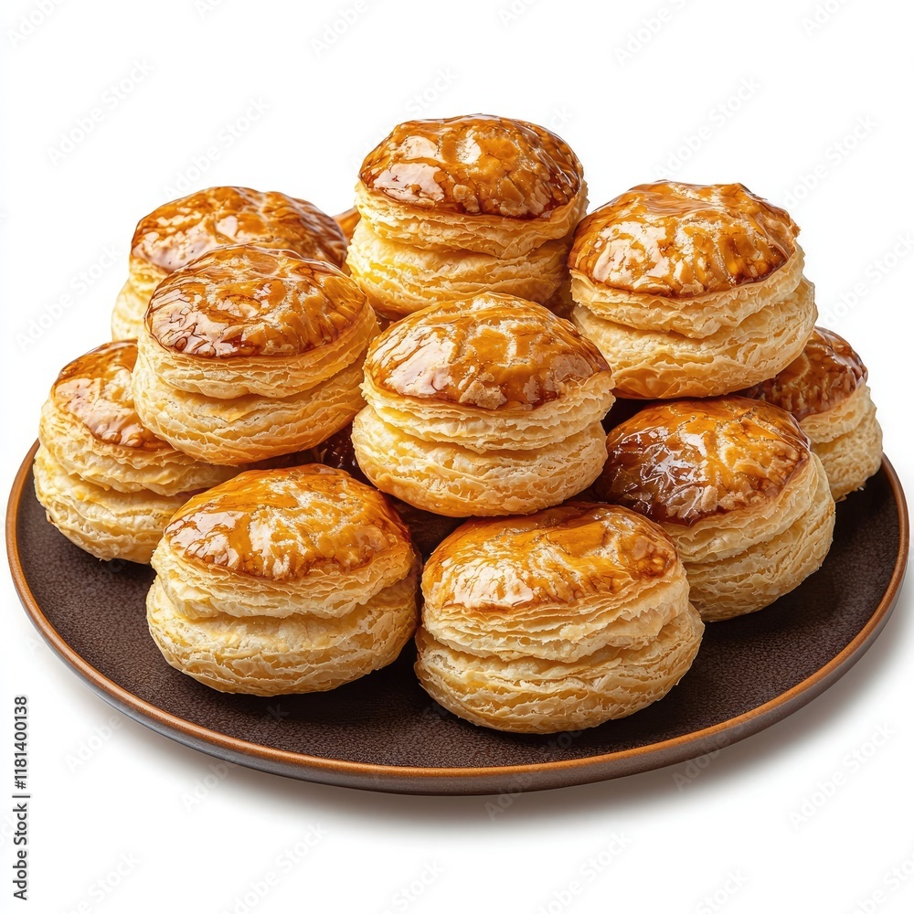 Golden Brown Puff Pastries: A Delicious Treat for the Taste Buds Golden Brown Puff Pastries: A Delicious Treat for the Taste Buds