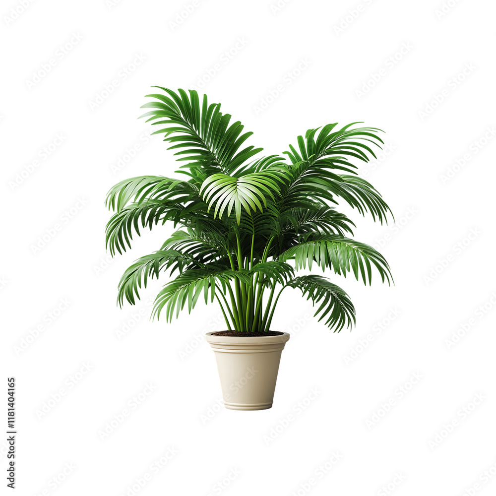 palm tree in a pot isolated on a transparent background, in PNG format, Potted plants palm tree in a pot isolated on a transparent background, in PNG format, Potted plants