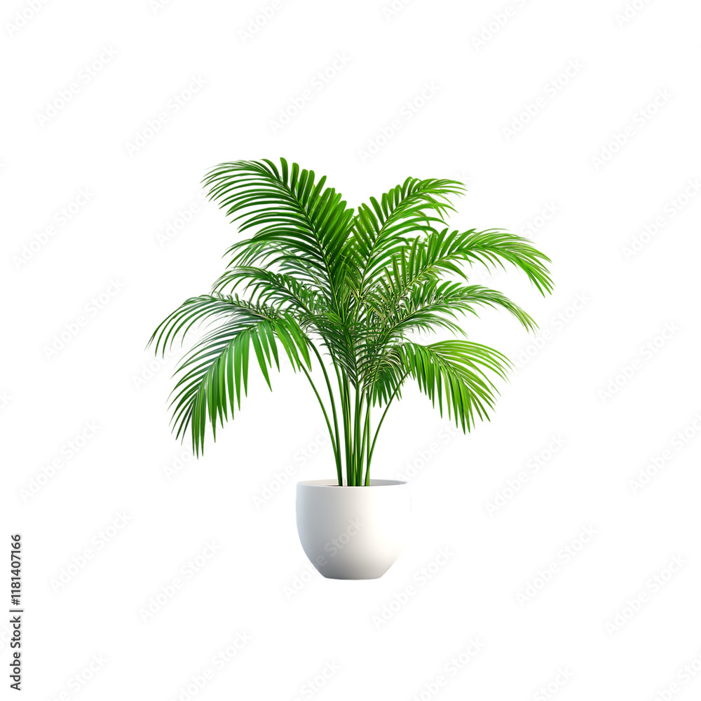 palm tree in a pot isolated on a transparent background, in PNG format, Potted plants palm tree in a pot isolated on a transparent background, in PNG format, Potted plants