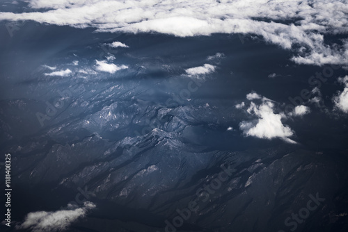 clouds over the Hengduan mountains photo