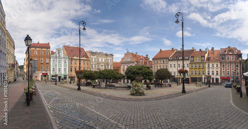 Discovering the Charming Square in Walbrzych, Poland photo