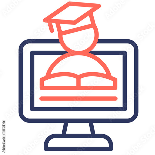 Online Learning Icon