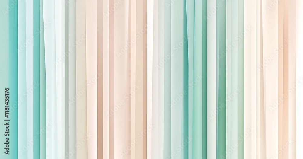 Obraz premium Abstract blurred background with soft colors of teal and beige