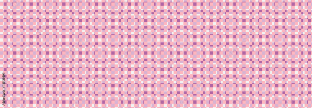 Abstract Geometric pattern,Square, Illustration, vector, alternating overlapping, orderly arrangement background, Pink and Purple, banner, website, template, colorful. Abstract Geometric pattern,Square, Illustration, vector, alternating overlapping, orderly arrangement background, Pink and Purple, banner, website, template, colorful.
