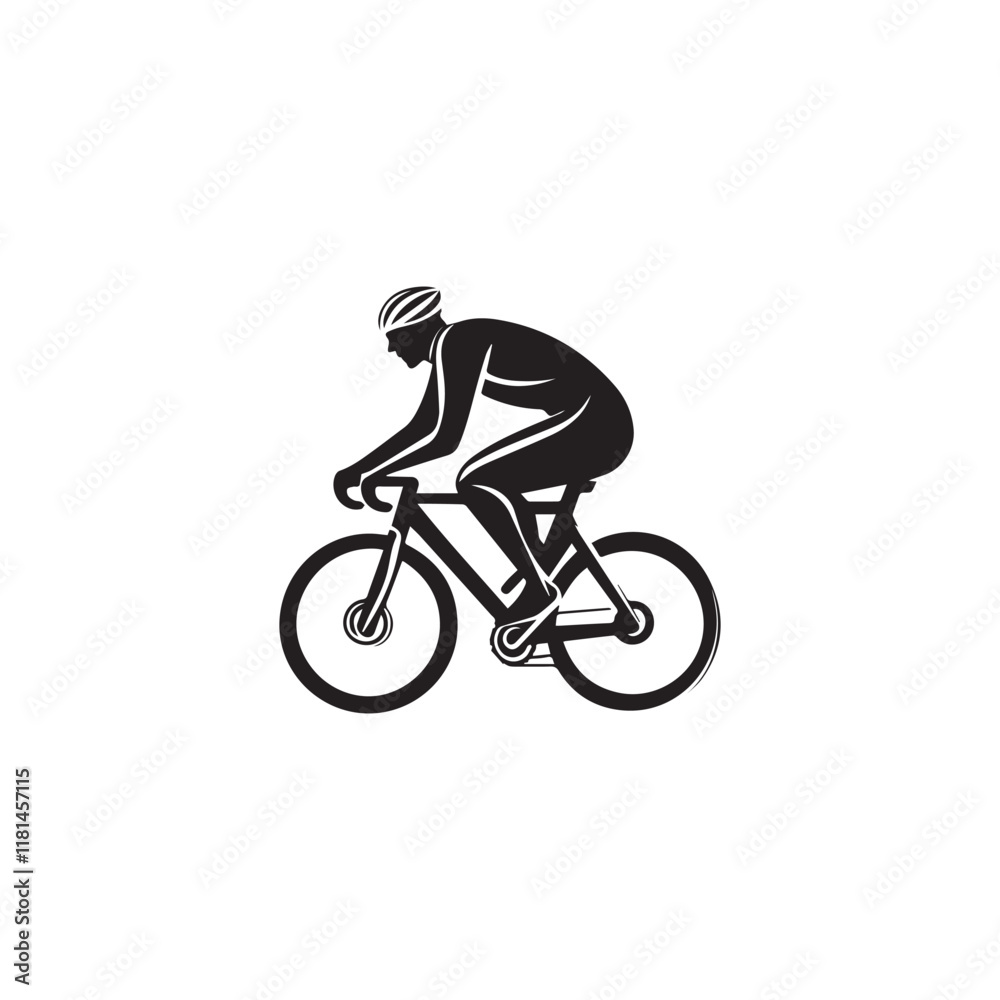 silhouette of a person riding a bicycle silhouette of a person riding a bicycle