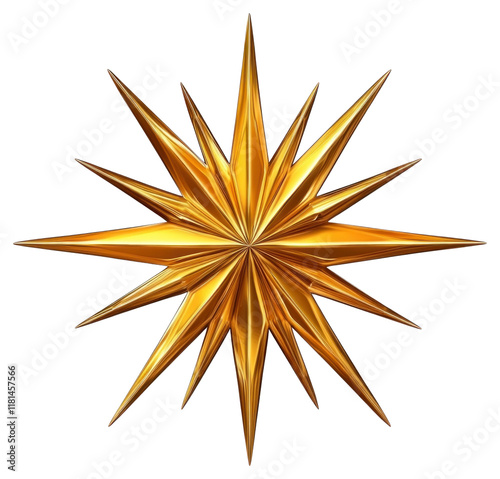 PNG A Gold star symbol gold art.