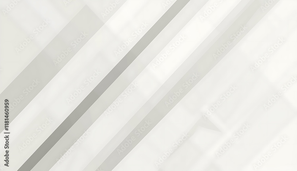 Obraz premium White background with gray diagonal stripes
