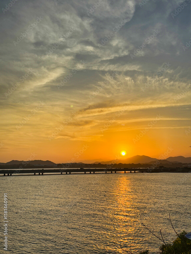 Sunnenuntergang Panama-Coty