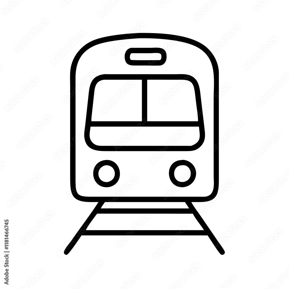 subway train icon, vehicle line art, vehicle vector - simple black line art icon of subway train perfect for logos, and vehicle-themed designs. subway train icon, vehicle line art, vehicle vector - simple black line art icon of subway train perfect for logos, and vehicle-themed designs.