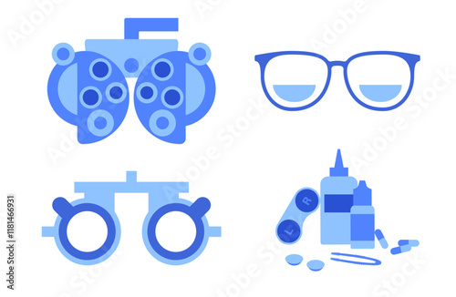 Eye examining and treatment
