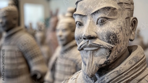 Terracotta Warrior Close-up: Ancient China's Majesty