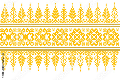 Traditional golden Thai