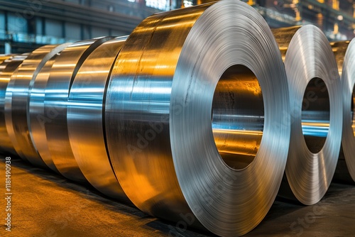 Wallpaper Mural Stainless Steel Manufacturing in Industrial Setting Torontodigital.ca