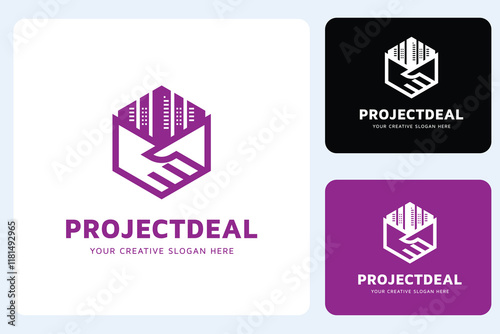City Project Deal Logo Design Template