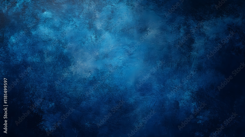 Fototapeta premium Grunge texture in navy blue