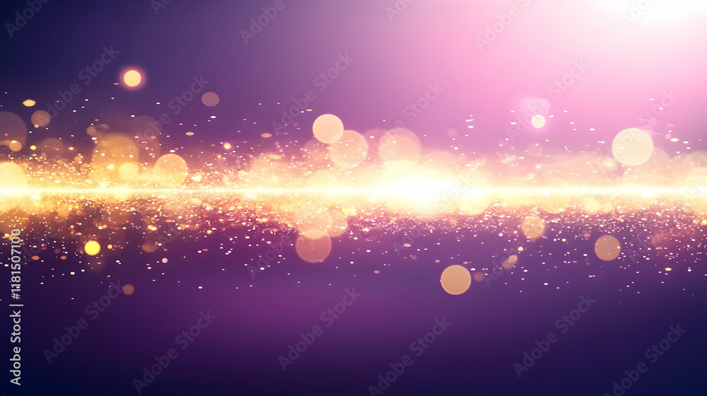 Golden Glitter Abstract Background Golden Glitter Abstract Background