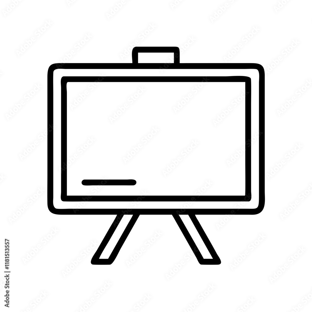 whiteboard icon, office line art, office vector - simple black line art icon of whiteboard perfect for logos, and office-themed designs. whiteboard icon, office line art, office vector - simple black line art icon of whiteboard perfect for logos, and office-themed designs.