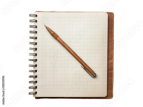 copybook isolated on transparent background or white background, png copybook cutout