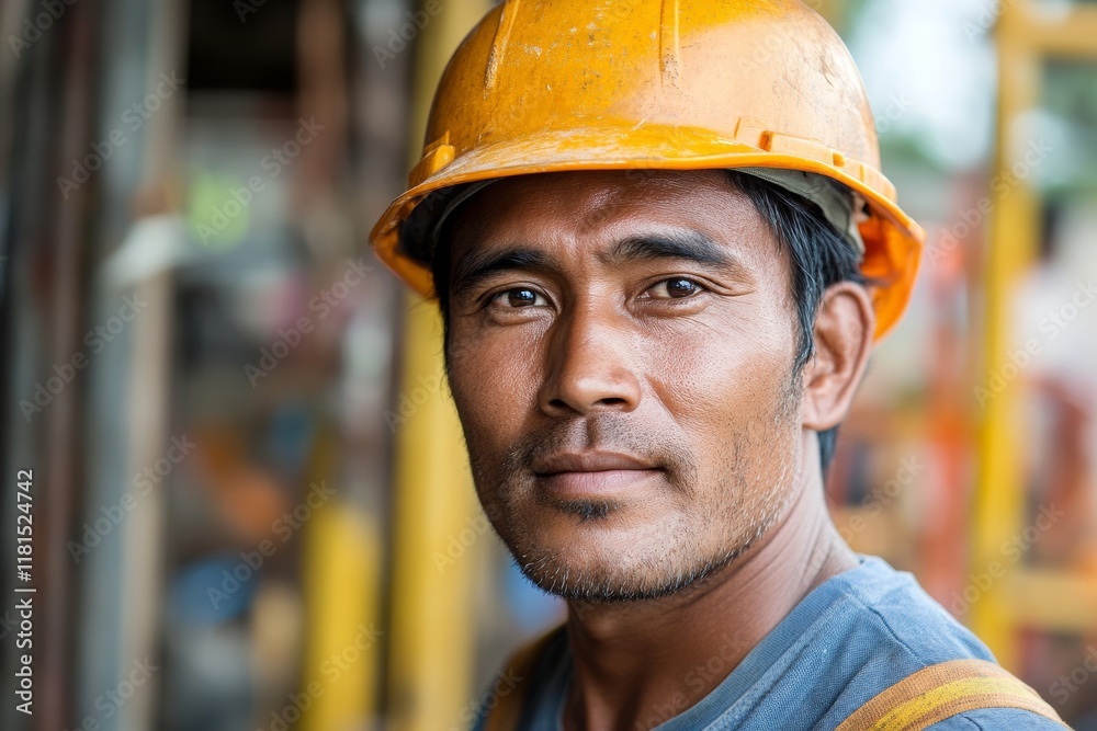 portrait of a worker Generative AI portrait of a worker Generative AI