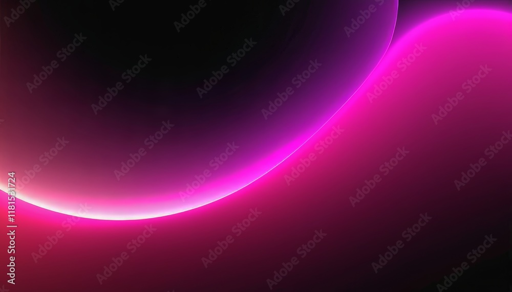 Abstract Light Wave Gradient in Vibrant Pink and Black Background for Creative Designs Abstract Light Wave Gradient in Vibrant Pink and Black Background for Creative Designs