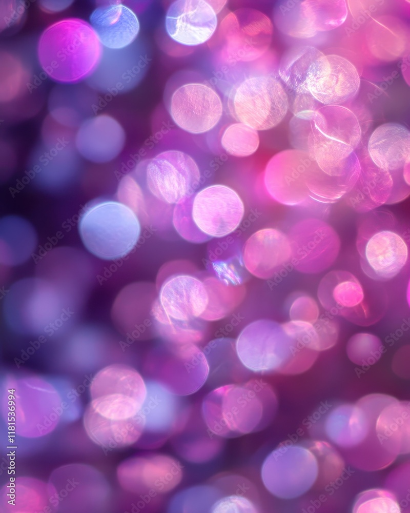 Abstract Purple and Pink Bokeh Lights Background with Soft Blur and Sparkle Effect. Abstract Purple and Pink Bokeh Lights Background with Soft Blur and Sparkle Effect.