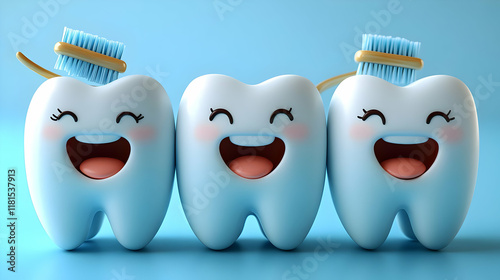 Happy Teeth Brushing Promot...