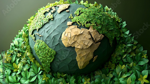 Green World Embraces Nature...