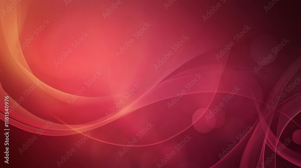 Abstract Red Wave Background Design With Subtle Curves Abstract Red Wave Background Design With Subtle Curves