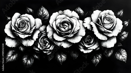 White Roses Bloom Beautiful...