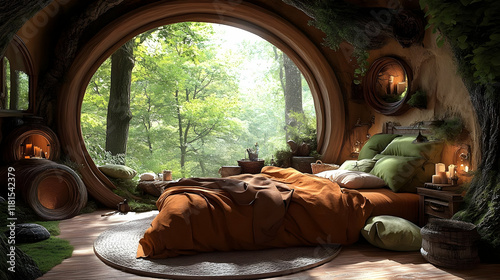 Cozy Treehouse Bedroom Crea...