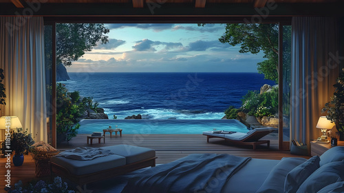Ocean View Bedroom Creates ...