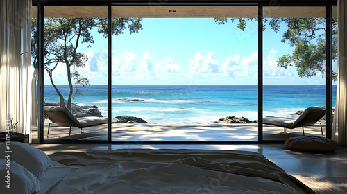 Ocean View Bedroom Creates ...