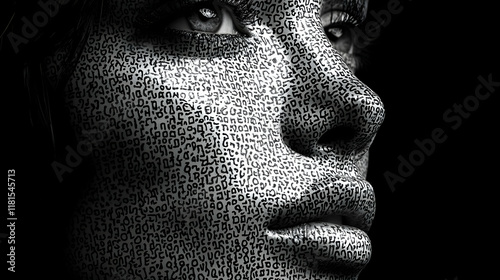 Face Art Explores Typograph...