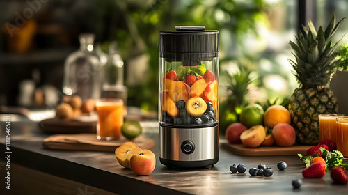 Blend Fruits Makes Deliciou...