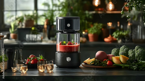 Blender Makes Smoothies wit...