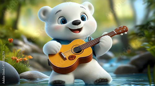 Polar Bear Plays Guitar by ...