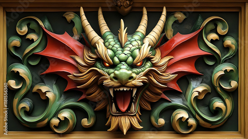 Green Dragon Sculpture Show...